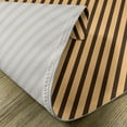 thumbnail image 5 of Ambesonne Vintage Home Place Mats Set of 4, Striped Modern, Standard Size, Sand Brown Chocolate, 5 of 6