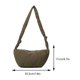 thumbnail image 2 of Bolso de hombro femenino Puffer Color sólido suave algodón axila bolso ligero, 2 of 8