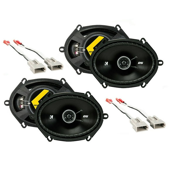 Fits Ford Expedition 1997-1998 Factory Speaker Upgrade Kicker (2) DSC68 Package