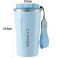 thumbnail image 6 of Jangslng 510ML Travel Coffee Mug Spill Proof with Seal Lid Insulated Eco-friendly Easy One-handed Drinking Stainless Steel Cup, 6 of 8