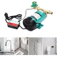 thumbnail image 2 of Water Pressure Booster Pump 115V 120W Automatic Household Water Pressure Booster Pump Pressure Pump For Duplex Apartments, Suburban Villas, Kitchens (Outlet Diameter 3/4"), 2 of 9