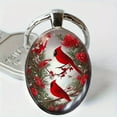 thumbnail image 4 of SIEYIO Redness Bird Pendant Necklace Earring Rings Keyring Clavicle Chain Vintage Jewelry, 4 of 21