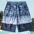 thumbnail image 4 of Kcolen Swim Trunks Men 5 Inch Stretch Drawstring Mens Bathing Suits Lightweight Swimsuit for Men Mens Swim Trunks Beach Summer Loose Fit Swimwear, 4 of 4