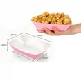 thumbnail image 5 of 6-30pcs Solid Color Paper Boat Shaped Food Serving Tray Red Blue Pink White Candy Snack Popcorn Box for Party Supply Baby Shower, 5 of 10