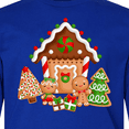 thumbnail image 4 of Inktastic Gingerbread House Christmas Long Sleeve Youth T-Shirt, 4 of 5