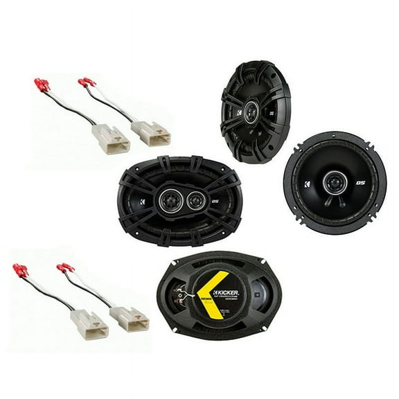 Fits Toyota Yaris 2007-2011 Factory Speaker Upgrade Kicker DSC65 DSC693 Package