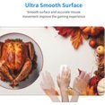 thumbnail image 5 of Thanksgiving Mouse Pad, XL Fall Desk Pad, Thanksgiving Decoration Desk Mat with Turkey and Pumpkin, Non-Slip Rubber Base, Big Extended Desk Protector for Home Office, 31.5"x11.8" (Turkey), 5 of 6