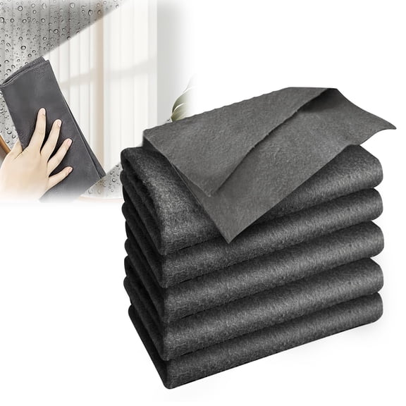 Magic Cleaning Cloth, Streak Free Microfiber Magic Cleaning Cloth Reusable Rags For Kitchen, Windows, Mirrors, Cars