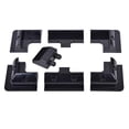 thumbnail image 3 of 7PCS Solar Panel Mounting Bracket Kit - No Drilling, Sturdy ABS for RVs & Boats, 3 of 6
