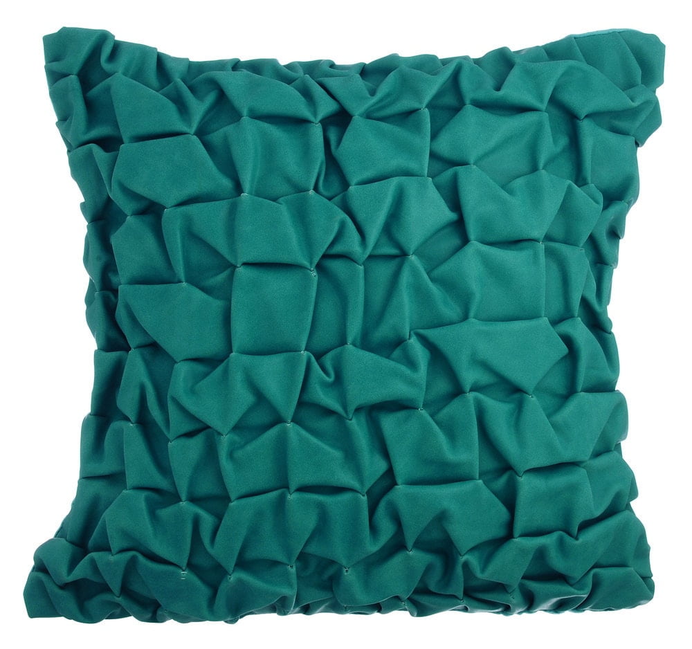 Navy and Teal Throw Pillows W/ Plum Accent Large Sofa Cushions