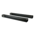 thumbnail image 1 of StarTech.com Vertical Cable Organizer with Finger Ducts - Vertical Cable Management Panel - Rack-Mount Cable Raceway - 0U - 6 ft. (CMVER40UF) - Cable organizer - 6 ft - black - 40U - for P/N: RK2537BKM, RK4242BK24, RK4242BK30, 1 of 16