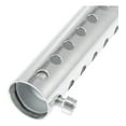 thumbnail image 4 of Applicable to 45mm Universal Silver Motorcycle Exhaust Muffler 2pcs, 4 of 6