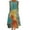 Yellow Womens Summer Dress, variant on USSUMA Summer Dresses For Women 2022 Beach, Women's Casual Loose Sundress Long Dress Sleeveless Dandelion Print Maxi Dresses Summer Beach Dress with Pockets