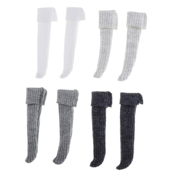 4 Pares de Medias de Muneca 1 6 Preciosa y Comoda Muneca de Accesorios de 4 Yotijar Calcetines de muneca para ninas Walmart en linea