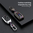 thumbnail image 3 of Car Key Case Cover Holder Keychain for GMC Terrain 2019 for Chevrolet Suburban 2019 5 6 Buttons Car Key Cover Fob Accessories, 3 of 11