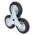 thumbnail image 1 of Stairs Triangular Wheel, Shopping Cart Caster Galvanized Iron Heavy Duty Explosion Proof Hard Wearing  For Trolley, 1 of 8