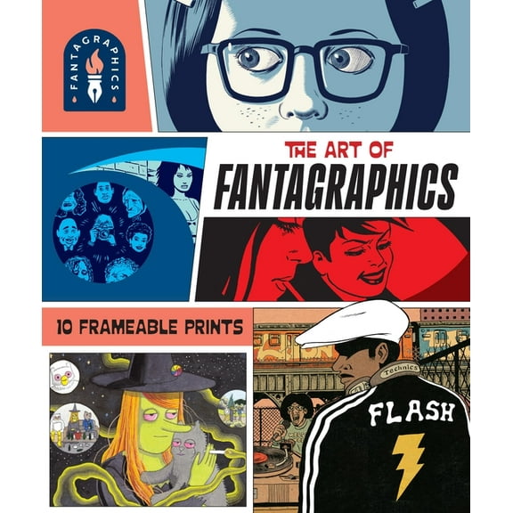 The Art of Fantagraphics Poster Book: 10 Frameable Prints, (Hardcover)