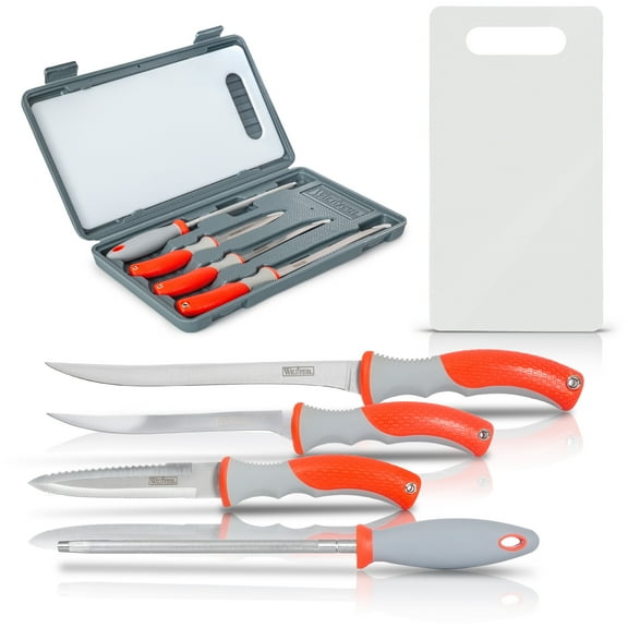 Wild Fish 6-Peice Fillet Set for Cleaning Fish and Many Other Kitchen Tasks