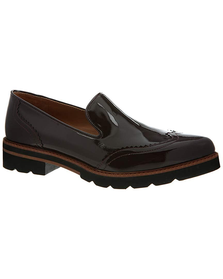 franco sarto burgundy loafers
