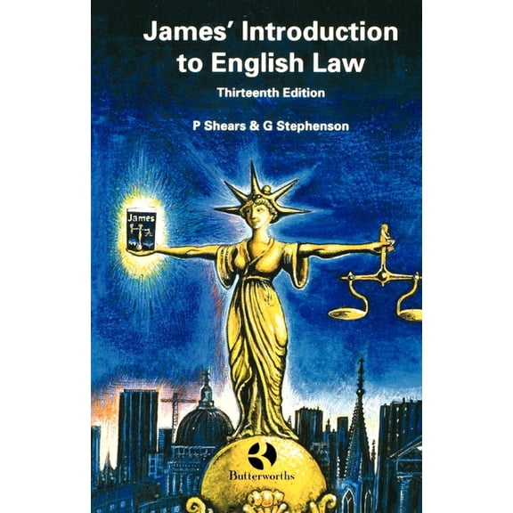 James' Introduction to English Law, (Paperback)