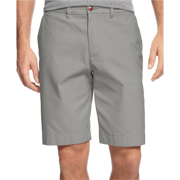 Tommy Hilfiger Mens Big & Tall Casual Chino Shorts, Gris, 44
