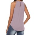 thumbnail image 4 of Womens Summer Tops Casual Plus Size Cotton Tank Tops For Women V Neck Women Tunic Sweater Tops For Leggings Black V Neck T Shirts For Women Plus, 4 of 6