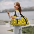 thumbnail image 6 of Fuzoiu Ducky Cartoon Animal Yellow Print Travel Duffle Bag,Carry On Tote Bags,Duffel Bag,Sport Gym Bag, Hospital Bag for Labor and Delivery, Overnight Bag,Luggage Bag, 6 of 7