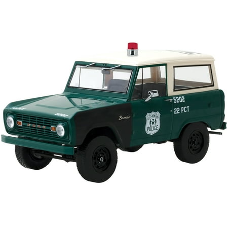 1967 Ford Bronco Police Cruiser Die Cast - Officially Licensed