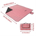 thumbnail image 3 of Manta Impermeable para Picnic Al Aire Libre, Tapete de Playa, Portátil, Plegable, Sin , con Correa de Transporte, Tapete para Acampar, Manta para Parque, 3 of 5