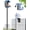 76 inch, variant on Bird House Pole, 1 Pack Inch Metal Bird Feeder Pole for Outdoor, with 5-Prong Heavy Duty Base for Birdhouse Mounting, Weather Station