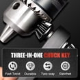 thumbnail image 4 of Llave de trinquete Drill Chuck Zeamyhy 3 en 1 para taladros eléctricos, 4 of 7