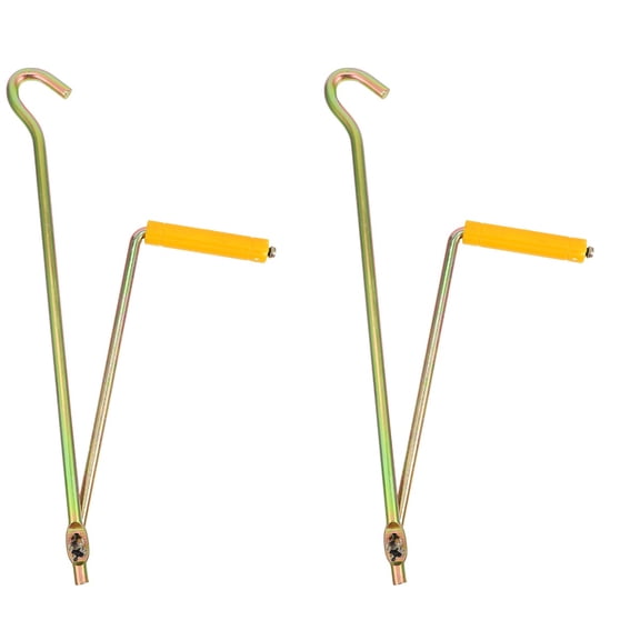 Hemoton 2-Pack Car Truck Scissor Lift Jack with Crank Handle and Lug Wrench, Scissor Style Jack Crank Rod