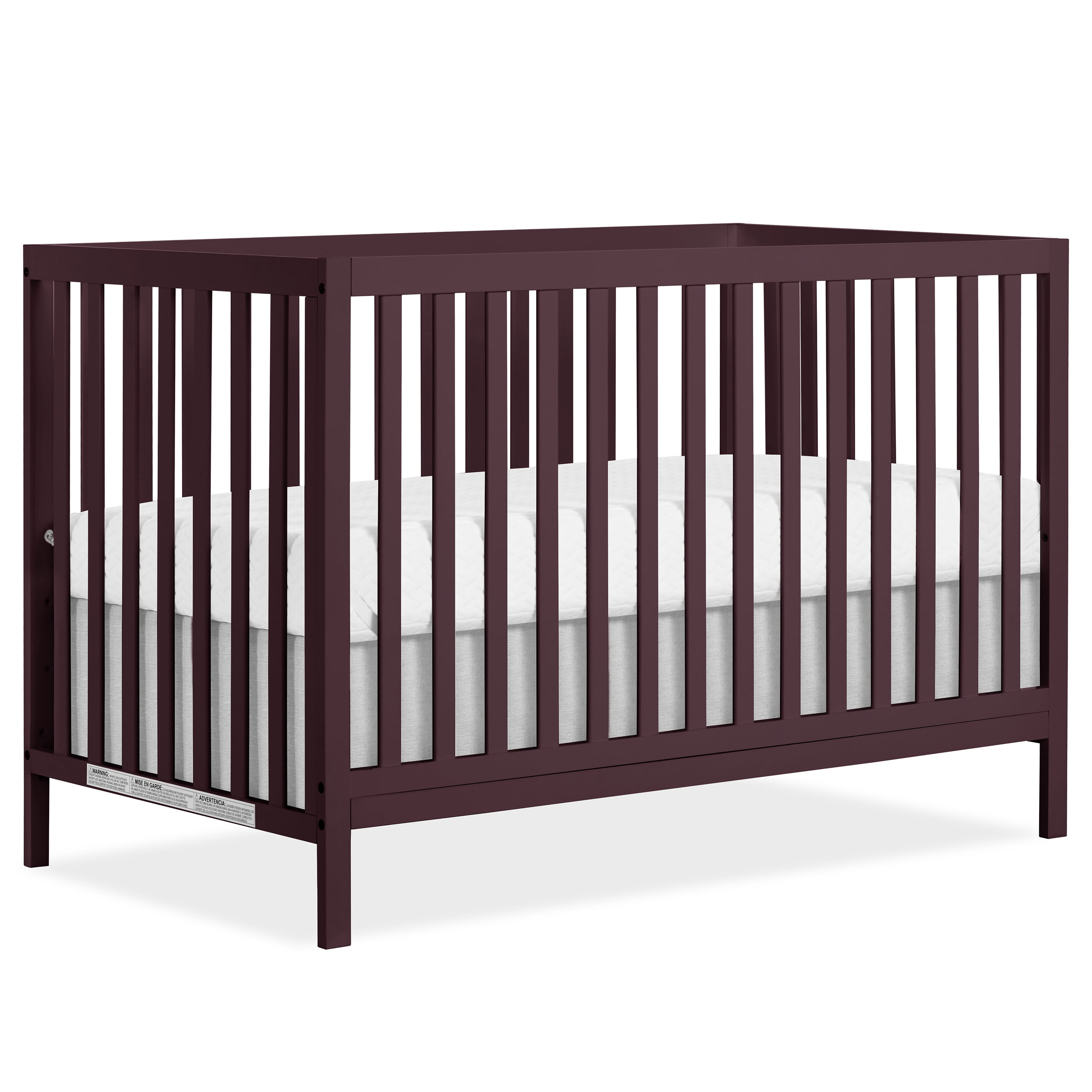 Dream On Me Synergy MOD Crib, Made with Sustainable New Zealand Pinewood, Auburn