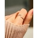 thumbnail image 3 of 1pc Minimalist Versatile S925 Sterling Silver Arched Semi-Circular Ring For Women's Birthdays Anniversaries Gift, 3 of 5