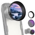 thumbnail image 1 of Filtro ND variable NEEWER de 58 mm con parasol de 62 mm para lentes de 65 mm, 1 of 9