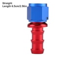 thumbnail image 3 of AN10 Oil Line Hose End, Blue + Red Anodized Finish  Push On Fuel Line Hose End Fitting Aluminum Fuel Line Hose End Fitting  For Hose, 3 of 8