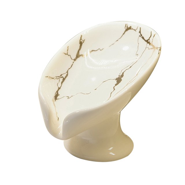 Caja de almacenamiento de jabonera montada en la pared Cerámica drenable Suministros de baño reutilizables JShteea El nuevo