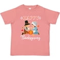 thumbnail image 3 of Inktastic Happy Thanksgiving Christian Pilgrims Holiday Boys or Girls Toddler T-Shirt, 3 of 5
