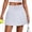 White, variant on Women’s Pleated Tennis Skirt with Pockets High Waisted Golf Skort Athletic Skorts, XL