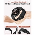 thumbnail image 2 of Reloj inteligente AKUMAKA para hombre y mujer Fitness Tracker IP68, 2 of 9