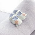 thumbnail image 6 of Otqutp Soft Sole Footwear for Toddler Kids Baby Girls Cute Flower Soft Bottom First Walk Shoes Princess Shoes Autumn Winter Outdoor Shoes, 6 of 8