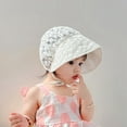 thumbnail image 2 of RMGVDSD Baby Girl Sun Hat Outdoor Baby Sun Hat Hat Summer Lightweight Breathable Cute Baby Girl Sun Hat Lightweight Sun Hats, 2 of 9