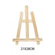 thumbnail image 1 of Caballete pequeño de madera maciza plegable para escritorio, estante de exhibición de escritorio de madera para niños, caballete pequeño para bocetos al óleo, 1 of 1