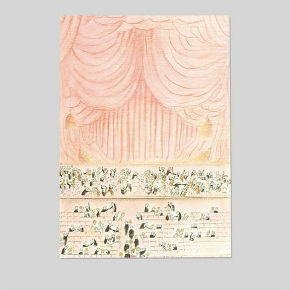 Vintage Poster - The New Yorker Magazine Cover Print -April 28 1986 Retro Style - Size 24x36 - Postora