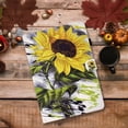 thumbnail image 7 of TECH CIRCLE iPad 10th Generation Case 2022, Flip Folio PU Leather Lightweight Stand Case with Auto Sleep/Wake Wallet Case for iPad 10th Gen 10.9 inch 2022 A2696 A2757 A2777, Sunflower, 7 of 7