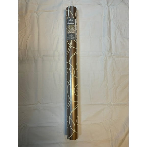 HALLMARK 380 SQ. FT. HEAVY-WEIGHT TWO-SIDED GIFT WRAP, SWIRL 762