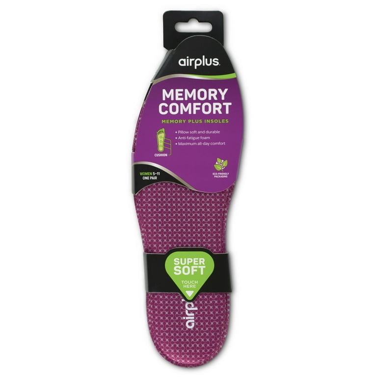 Airplus memory plus insoles walmart sale