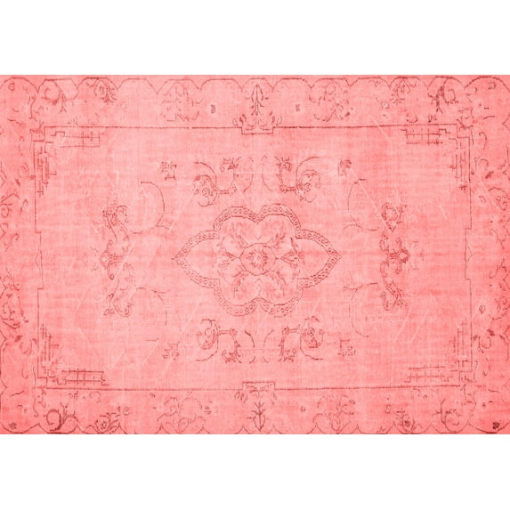 Ahgly Company Indoor Rectangle Persian Red Traditional Area Rugs, 5' x 8'