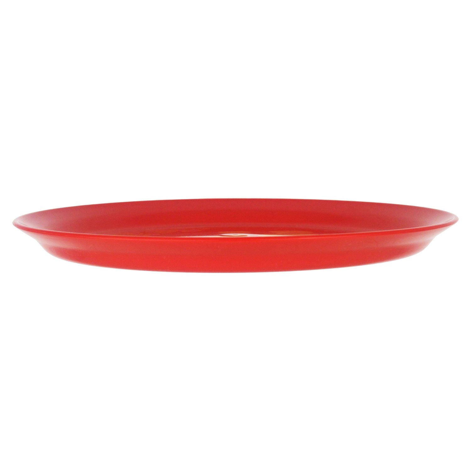 9.8in Dia Plastic Tray - Luck