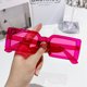 thumbnail image 3 of Gafas De Sol con montura rectangular pequeña para mujer, anteojos De Sol femeninos a la moda, De Color gelatina, estilo Y2k, De viaje, con protección UV400, novedad De 2024, 3 of 4